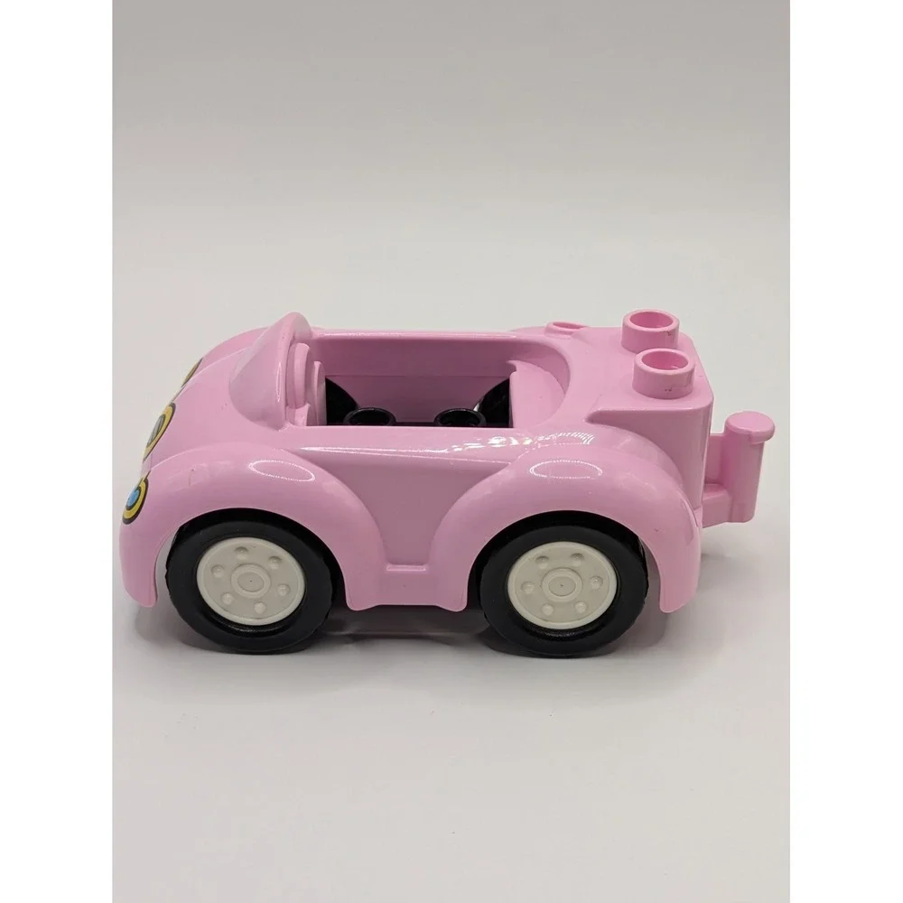 Lego Duplo Minnie Mouse Car Black Cat Blocks Lot Of 7